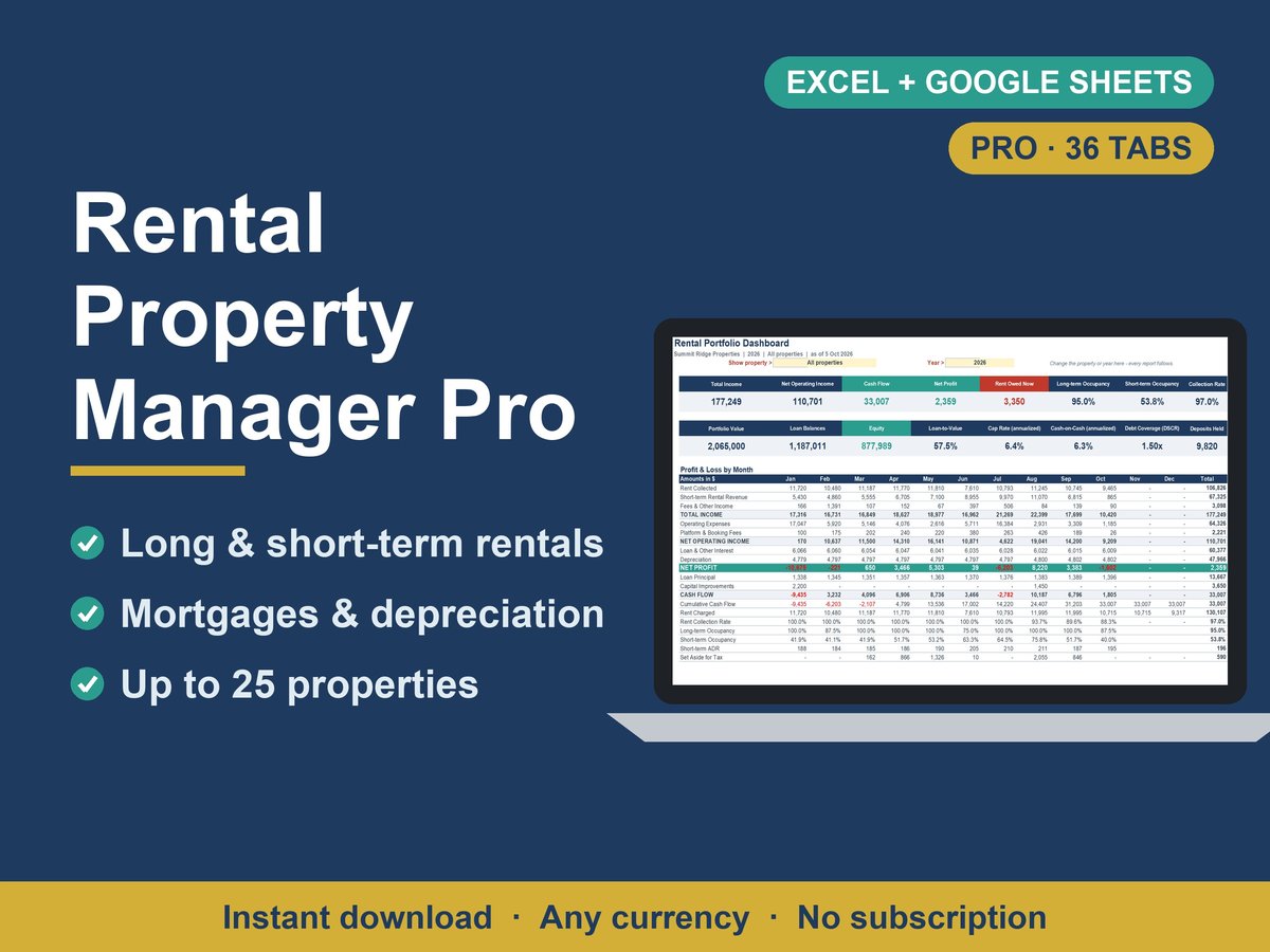 Rental Property Manager Pro